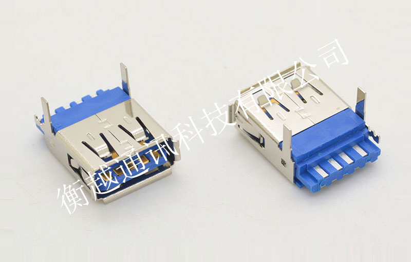 USB 3.0 AF焊線(xiàn)式帶魚(yú)叉腳款